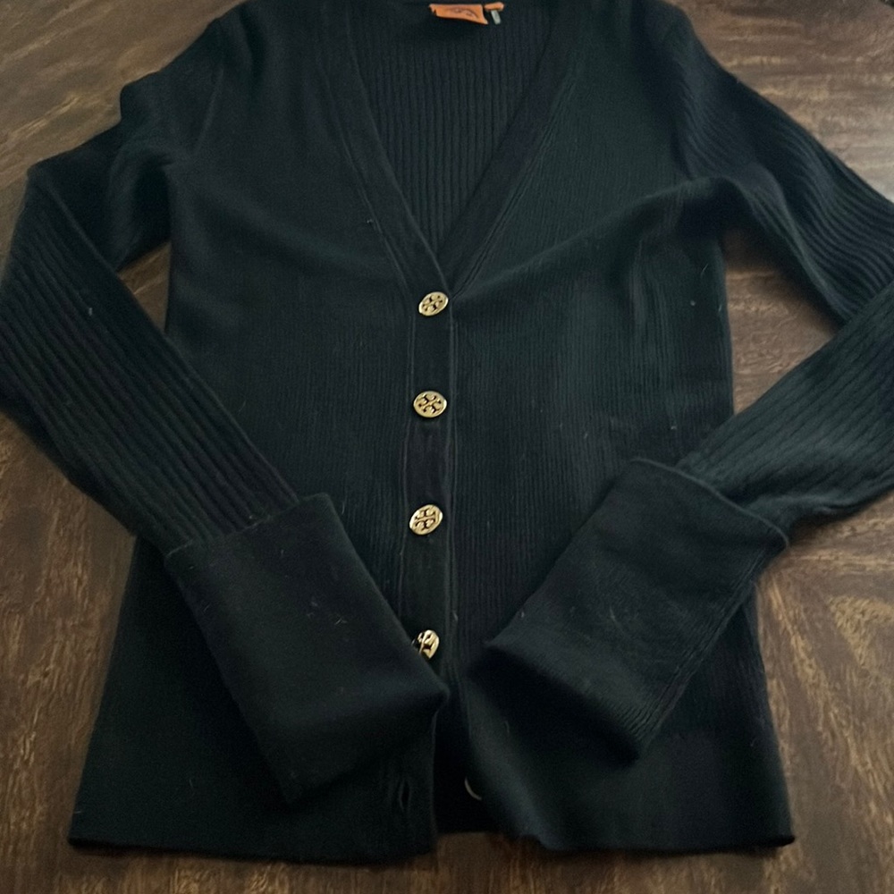 Tory Burch Black Cardigan